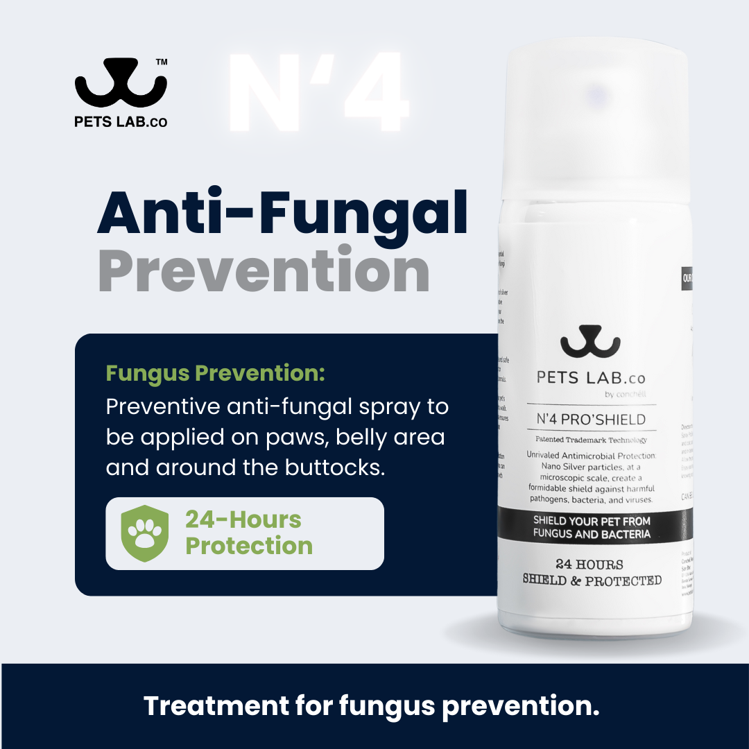 Petslab.co N’4 PRO’ Shield Fungus prevention for pets