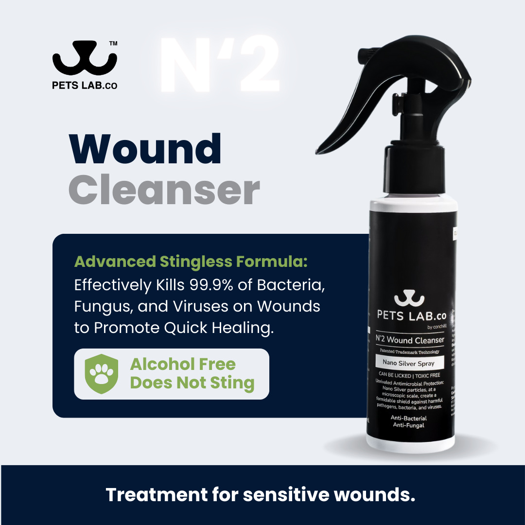 Petslab.co N’2 Wound Cleanser Pet wound cleanser