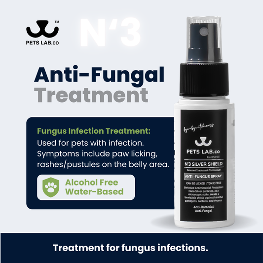 Petslab.co N’3 Silver Shield Anti-fungal treatment for pets