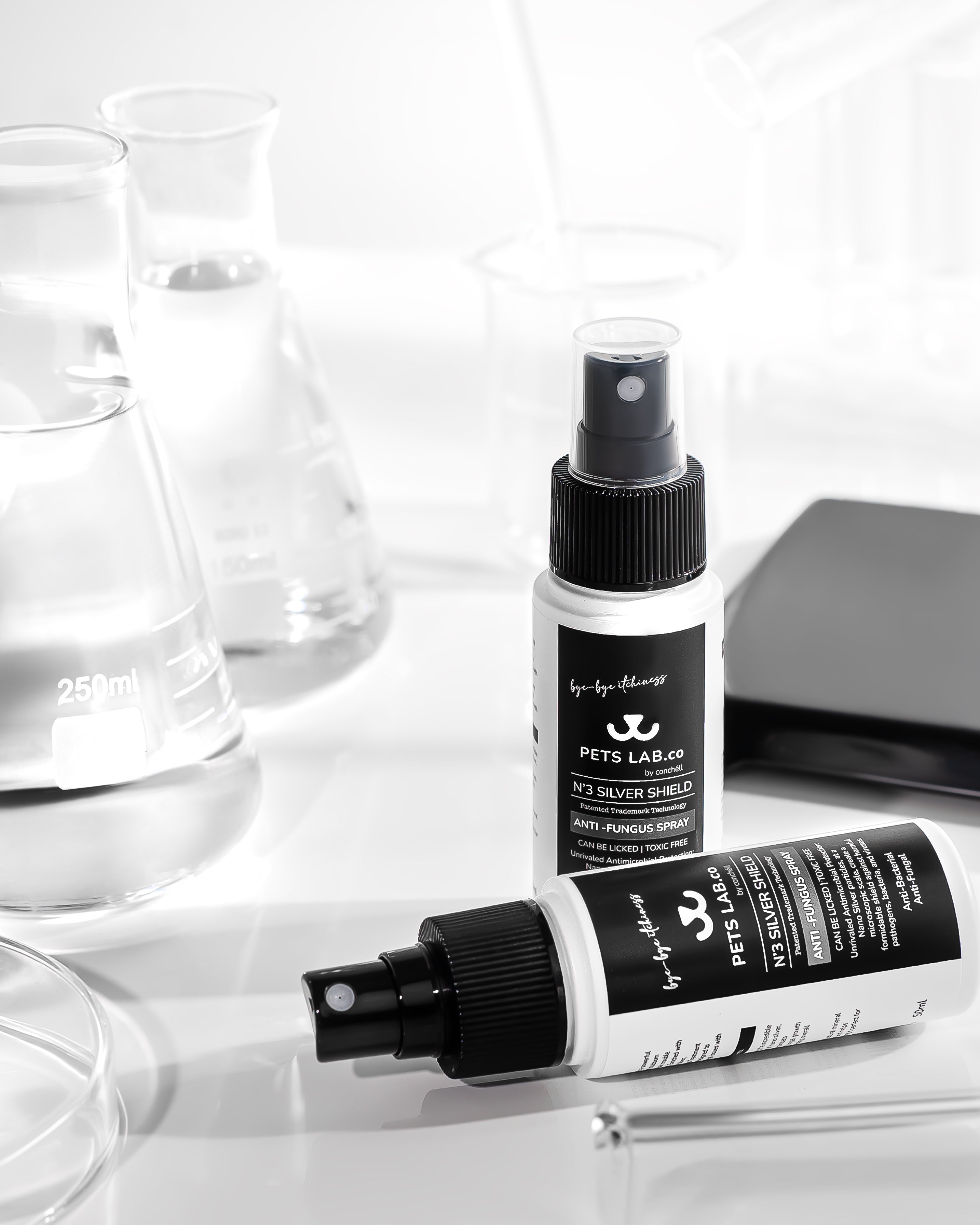 Petslab collection of pet care products